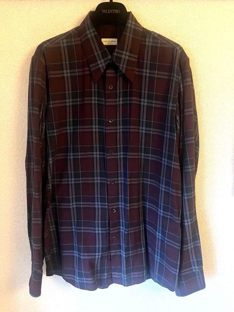 Dries Van Noten チェックシャツ DRIES VAN NOTEN Archive vintage ZIPPER チェック シャツ ドリス