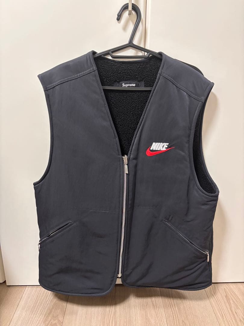トップス Nike Supreme reversible vest Supreme Nike Reversible Nylon Sherpa Vest (FW18) - $168