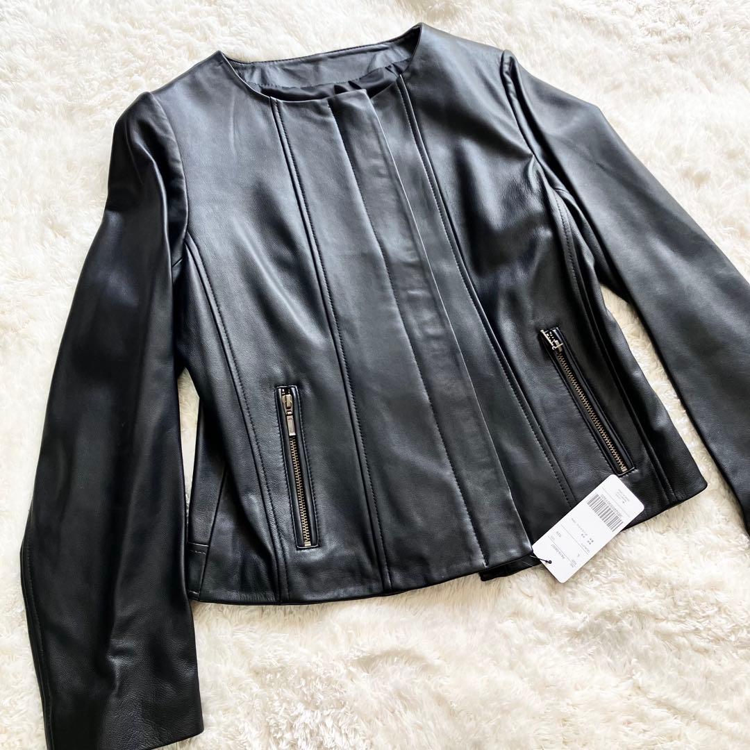 えびすさま　 【新品未使用】ポッシュアロマ　レザージャケット　シングルライダース 2026年最新】PoshAlma レザー素材：本革 シングルライダースの人気