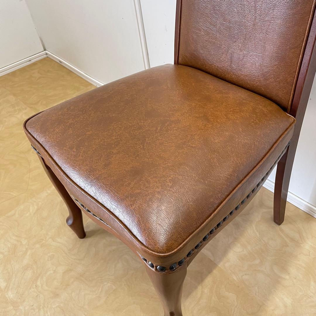 マルニ木工 ベルサイユ チェア④ 猫脚 鋲打ち チェア 椅子 イス