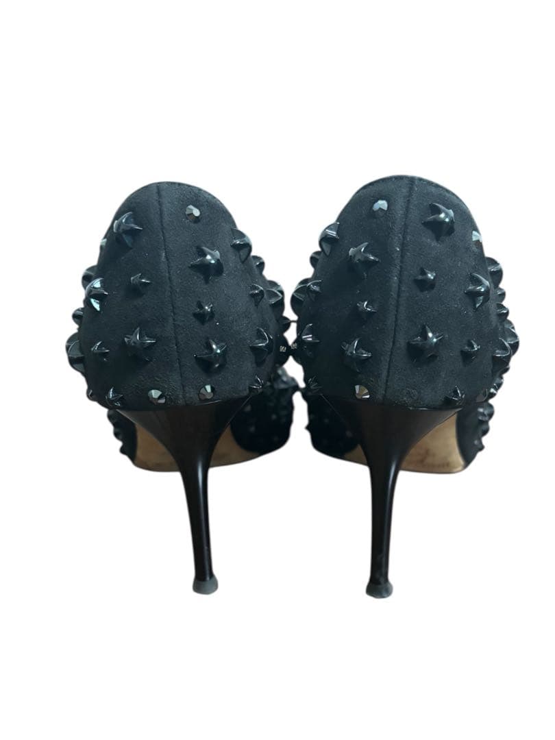 JIMMY CHOO ジミーチュウ☆スタースタッズポインテッドトゥパンプス