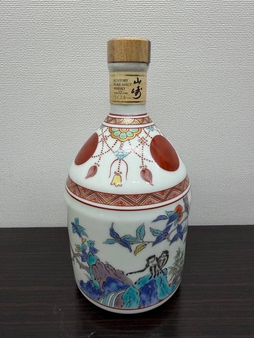 ウイスキー サントリー 山崎 12年 錦赤玉瓔珞文風物絵 有田焼 陶器 Yahoo!オークション -「錦赤玉」(ウイスキー) (アルコール)の落札相場