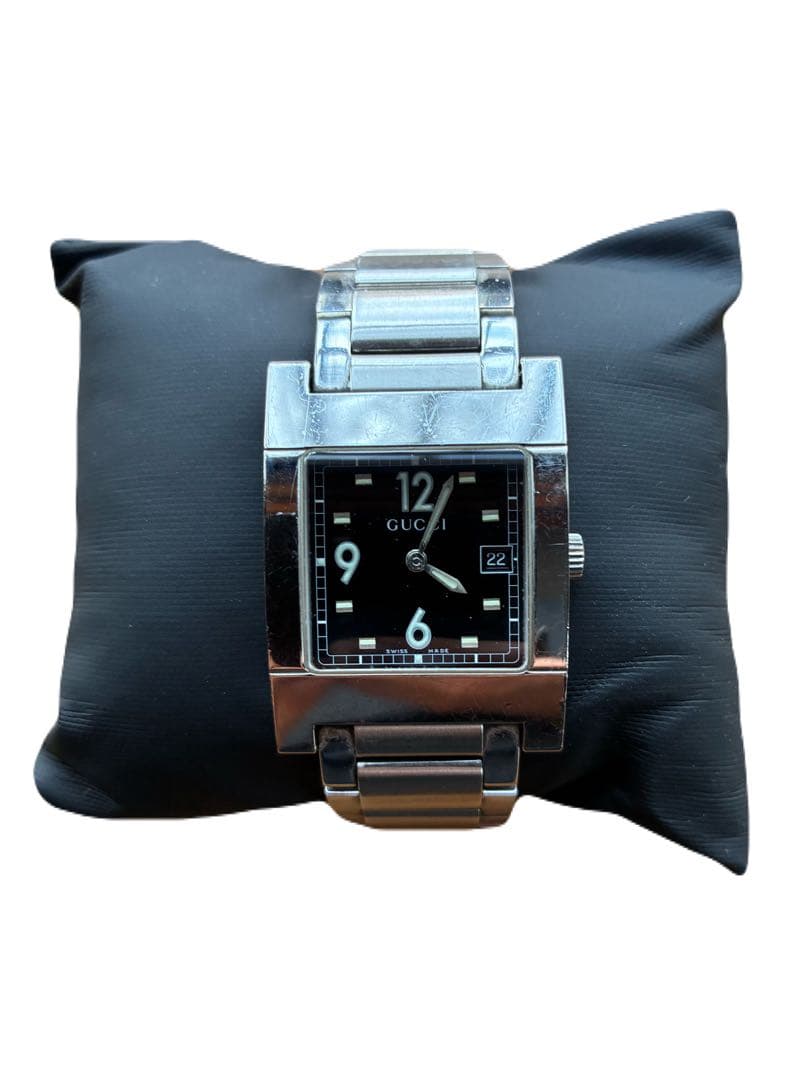 グッチ　GUCCI アナログ　腕時計 ブラック　7700Ｍ グッチ GUCCI アナログ 腕時計 ブラック 7700M 楽天市場】グッチ