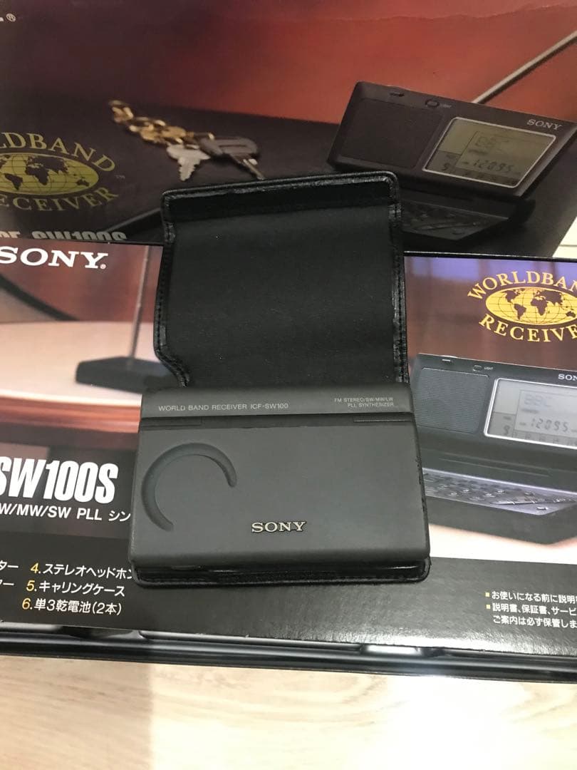 SONY ICF-SW100S 動作品 ラジオ ソニー 希少品 - メルカリ