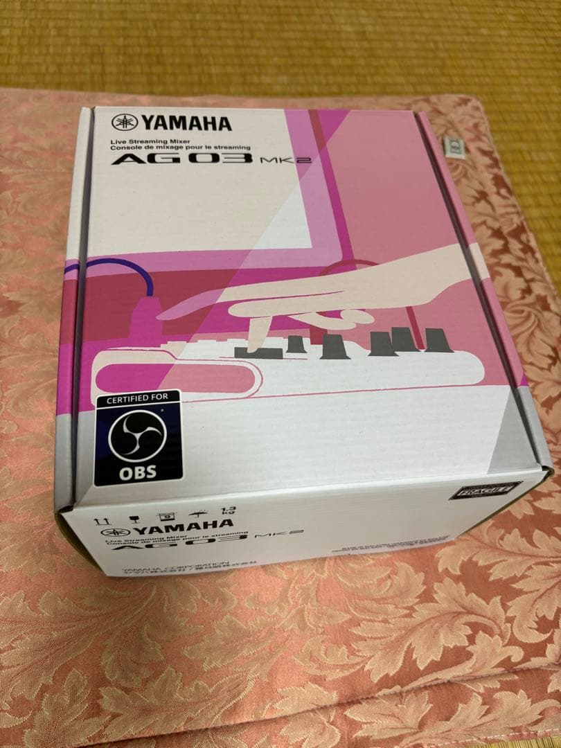 【美品】YAMAHA AG03 ミキサー Amazon.co.jp: ヤマハ YAMAHA ウェブキャスティングミキサー