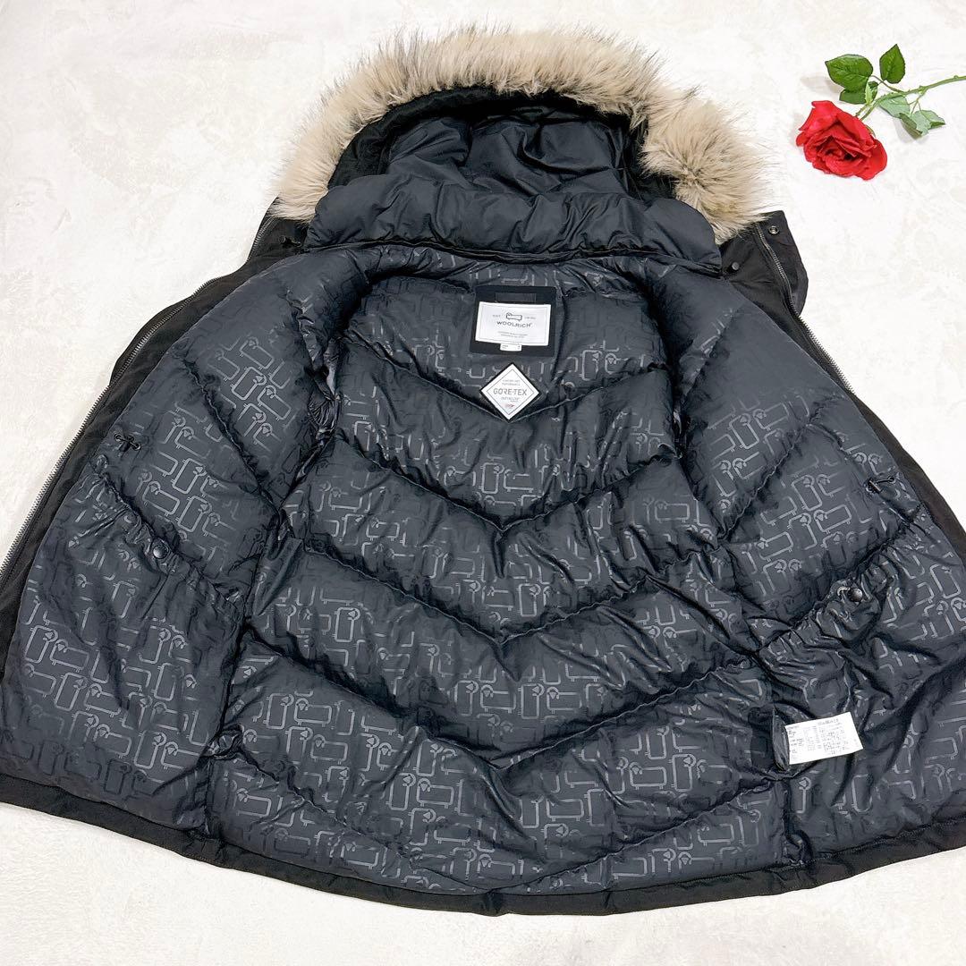 未使用✨ ウールリッチ ダウンジャケット ブラック ゴアテックス L