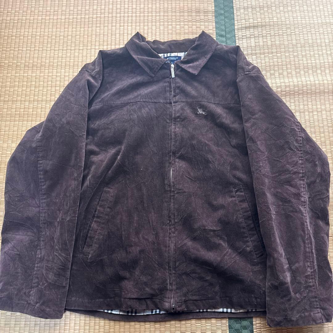 か*い様 BURBERRY コーデュロイジャケット L BURBERRY LONDON コーデュロイジャケット L ブラウン 高級感✨