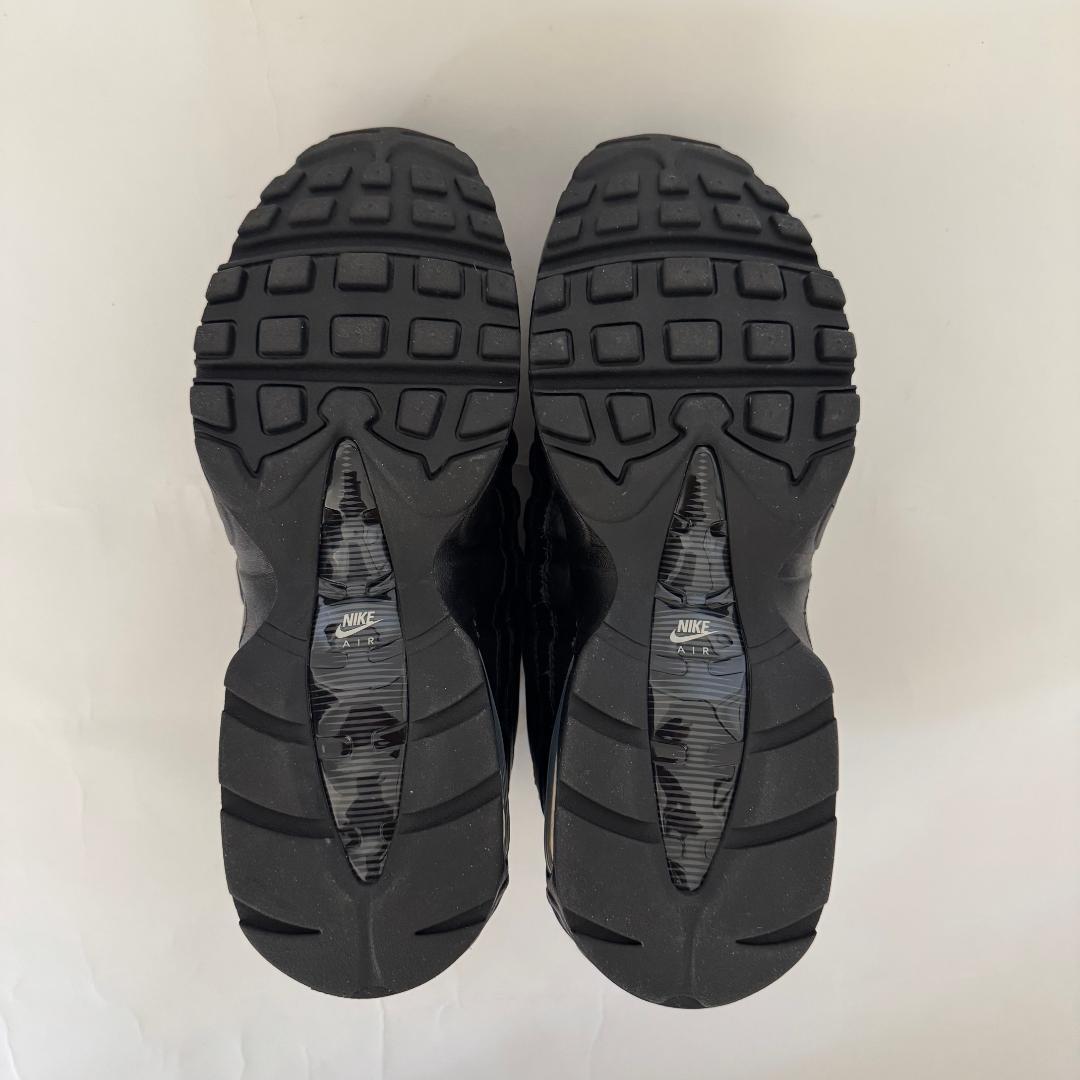 丸吉さま専用】Nike Air Max 95 Triple Black レザー - メルカリ