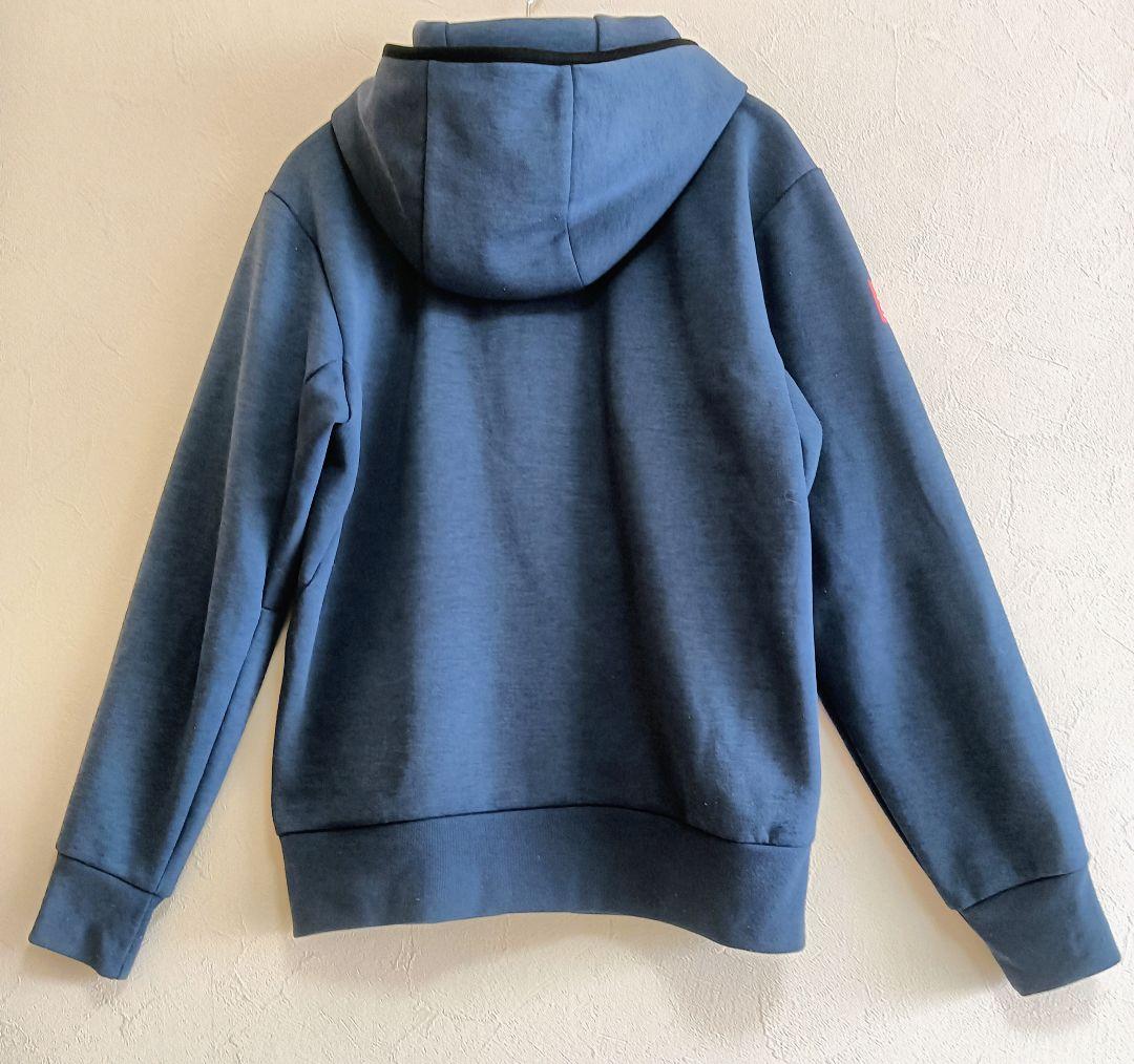 UNIQLO ユニクロ】 錦織圭モデル パーカー ロゴ ブルー M - メルカリ