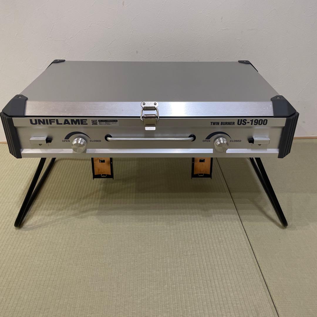 UNIFLAME ツインバーナー　US-1900 ユニフレーム(UNIFLAME) 【在庫限り】ツインバーナーUS-1900 LTD