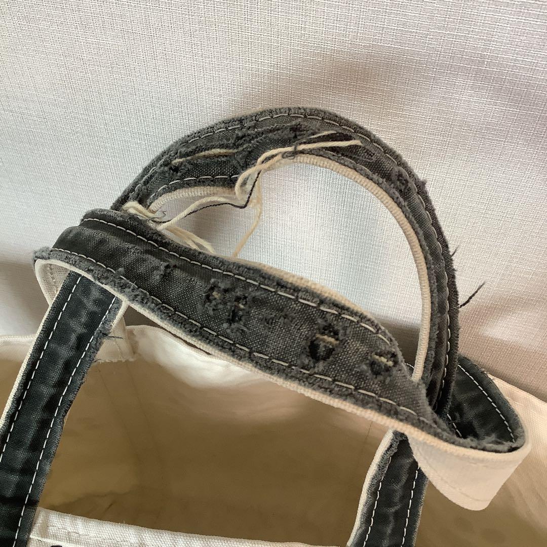 L.L.Bean エルエルビーン　希少　足跡柄トートバッグ　Lサイズ