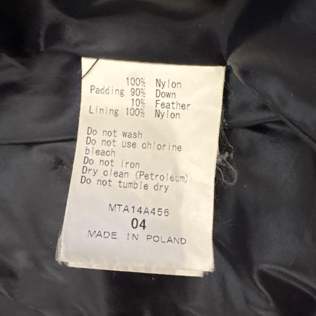 TATRAS ダウンベスト MTA14A456 ブラック 04 - メルカリ