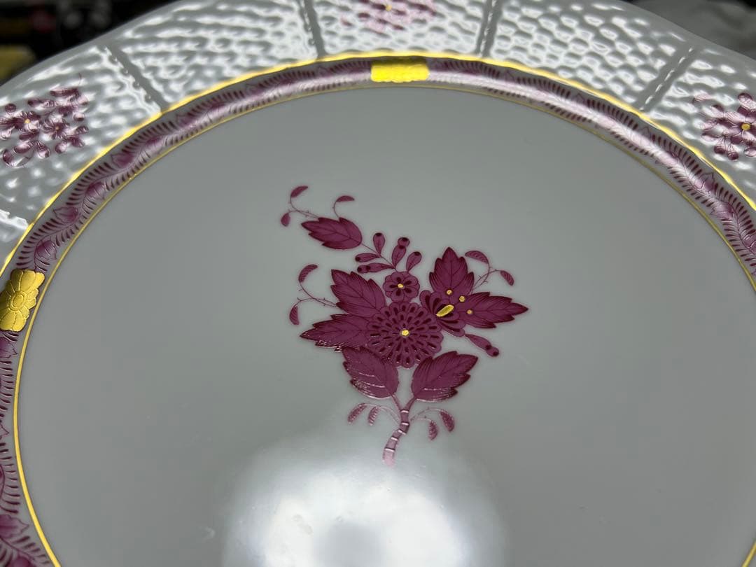 ぷいちゃ様専用 HEREND アポニー ディナー皿 6枚セット - メルカリ