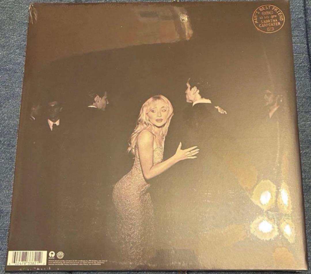 sabrina carpenter Man's Best FriendサインLP - メルカリ