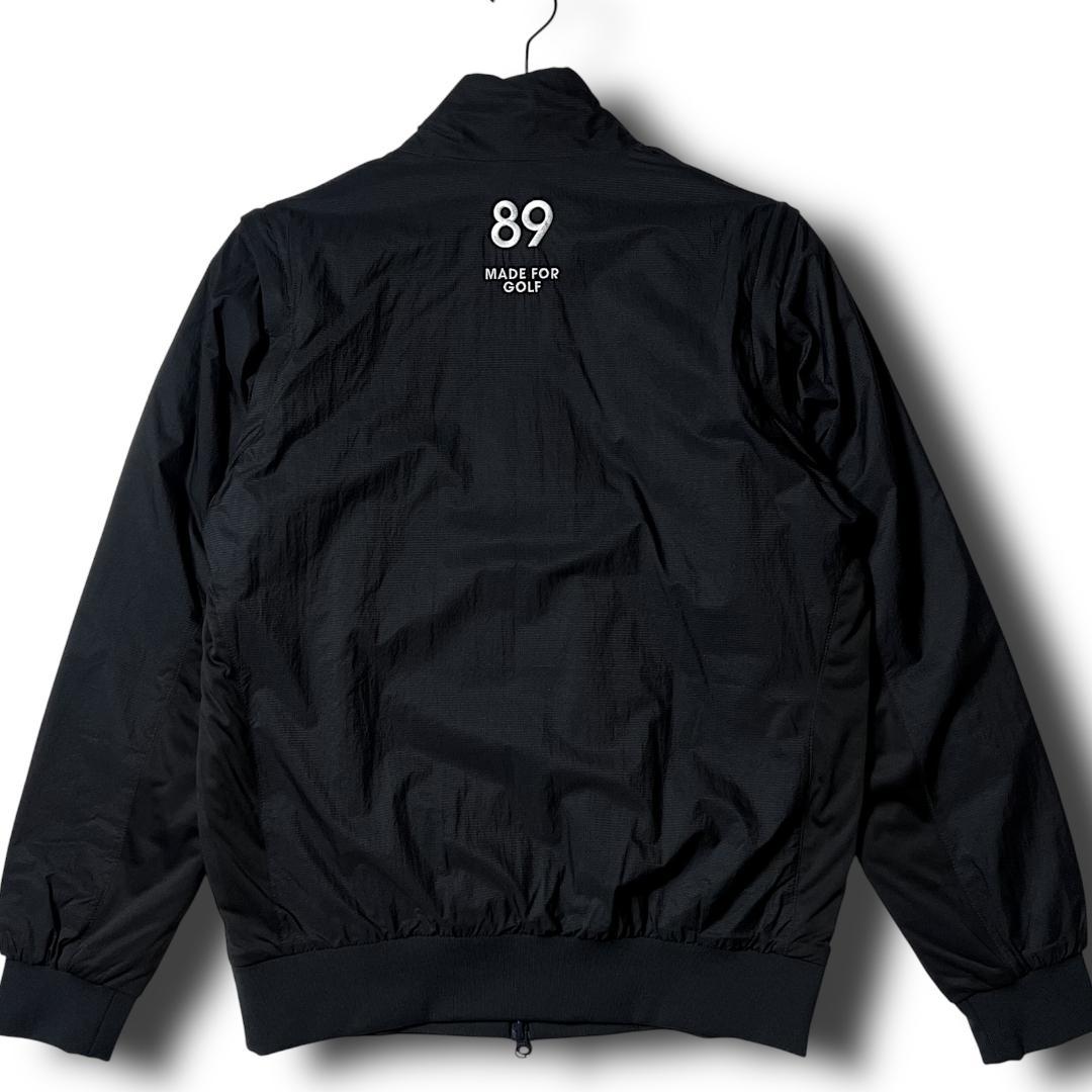 4 パーリーゲイツ 定価5.5万 リバーシブル 4wayジャケット ベスト 濃紺