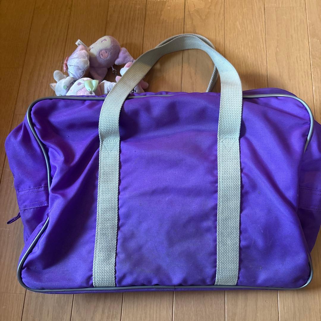 旧ワッペ 紫 ペガサス スクバ キャラクターキーホルダー付き - メルカリ