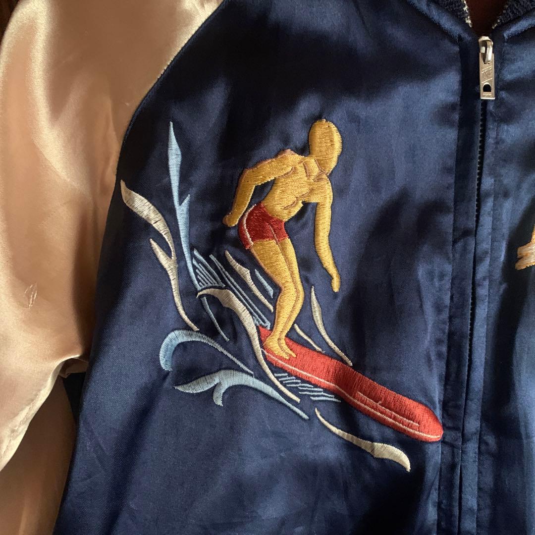 □東洋エンターブライズ □クローバーリーフ スカジャン アロハ