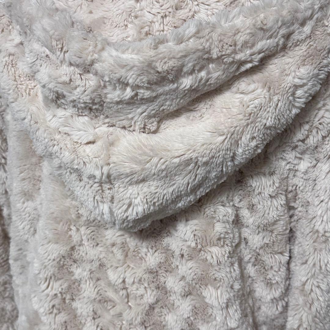 00s平成ギャル y2k フェアリーグランジ フード付き ファーコート