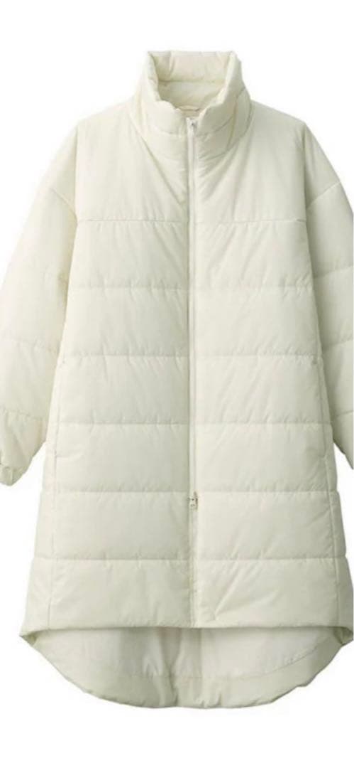 無印良品　中綿ロングコート　Lサイズ 婦人 撥水ダウンロングコート | 無印良品