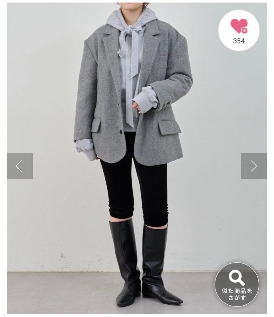 新品未使用 タグ付き【SHENERY】ウールBIGテーラードジャコット - メルカリ