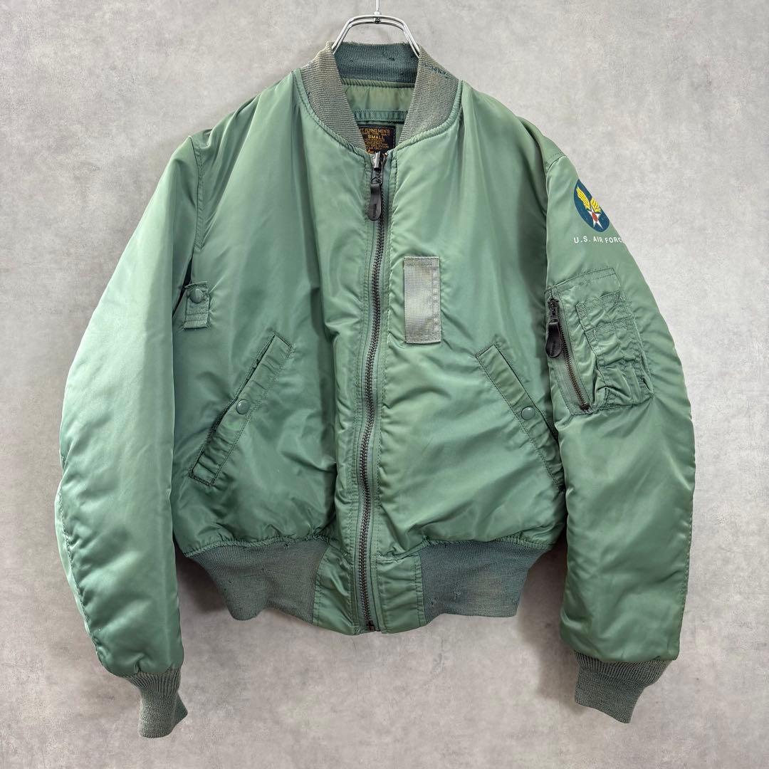 ボロ 90s USA製 Alpha MA-1 フライトジャケット 50s 復刻 - メルカリ