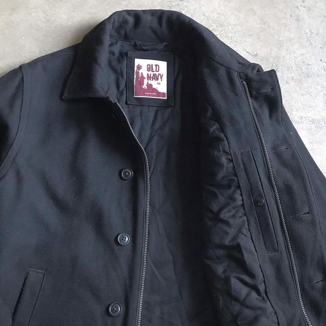 90s オールドネイビー OLD NAVY A-2デッキ ウールジャケット 名作