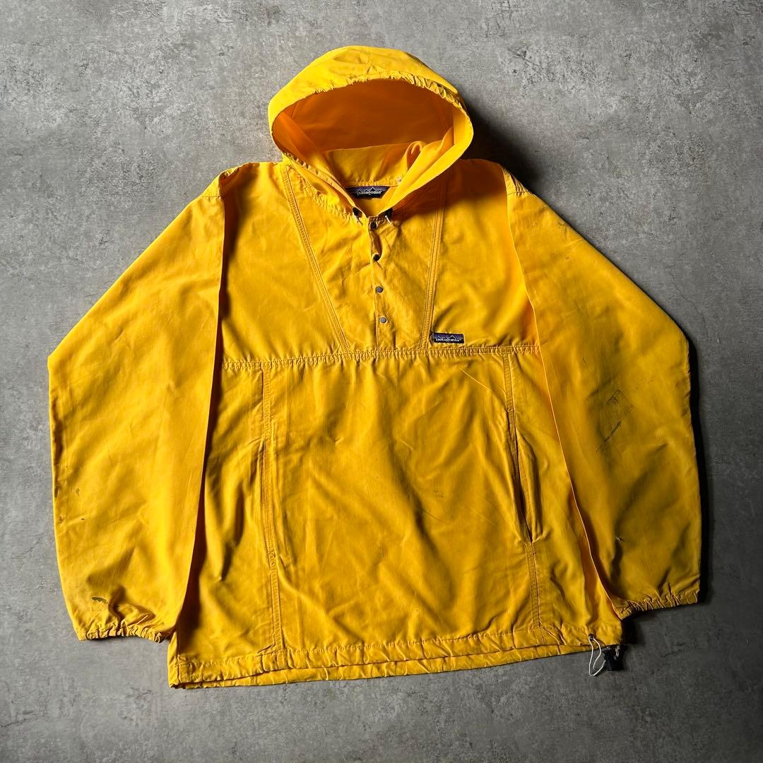 80s パタゴニア バギーズプルオーバー イエロー XL - メルカリ