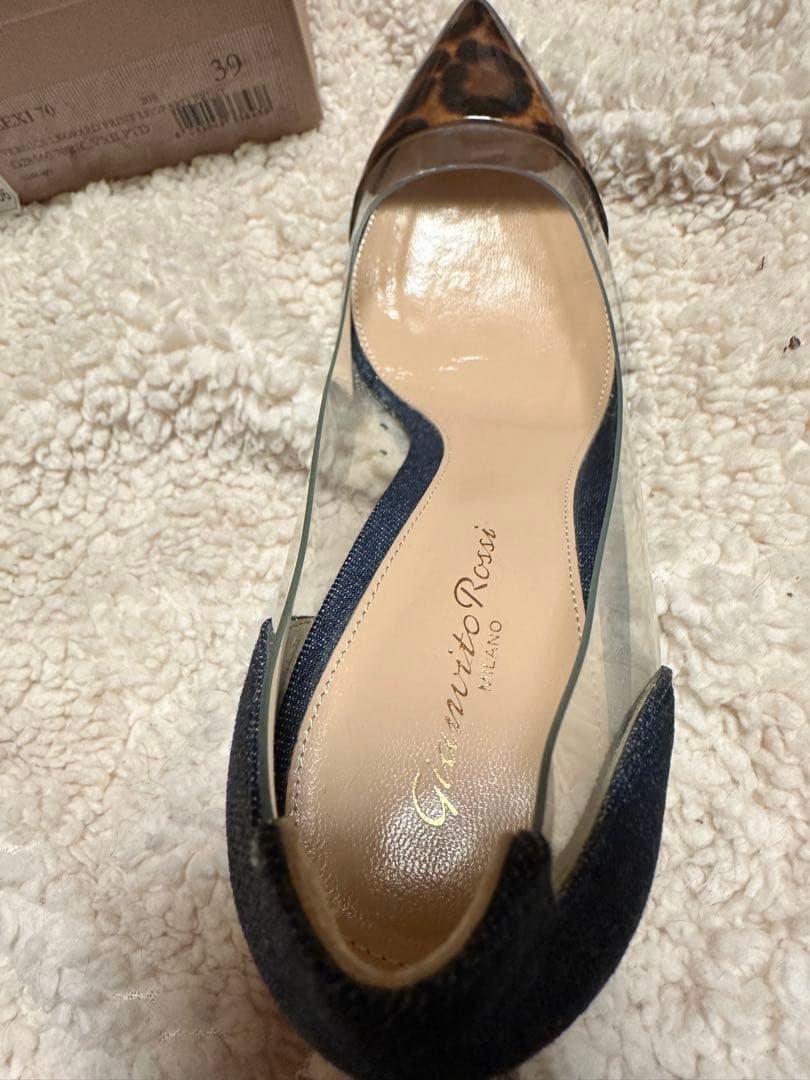 値下】Gianvito Rossi レオパード柄 ハイヒール 39 Gianvito Rossi