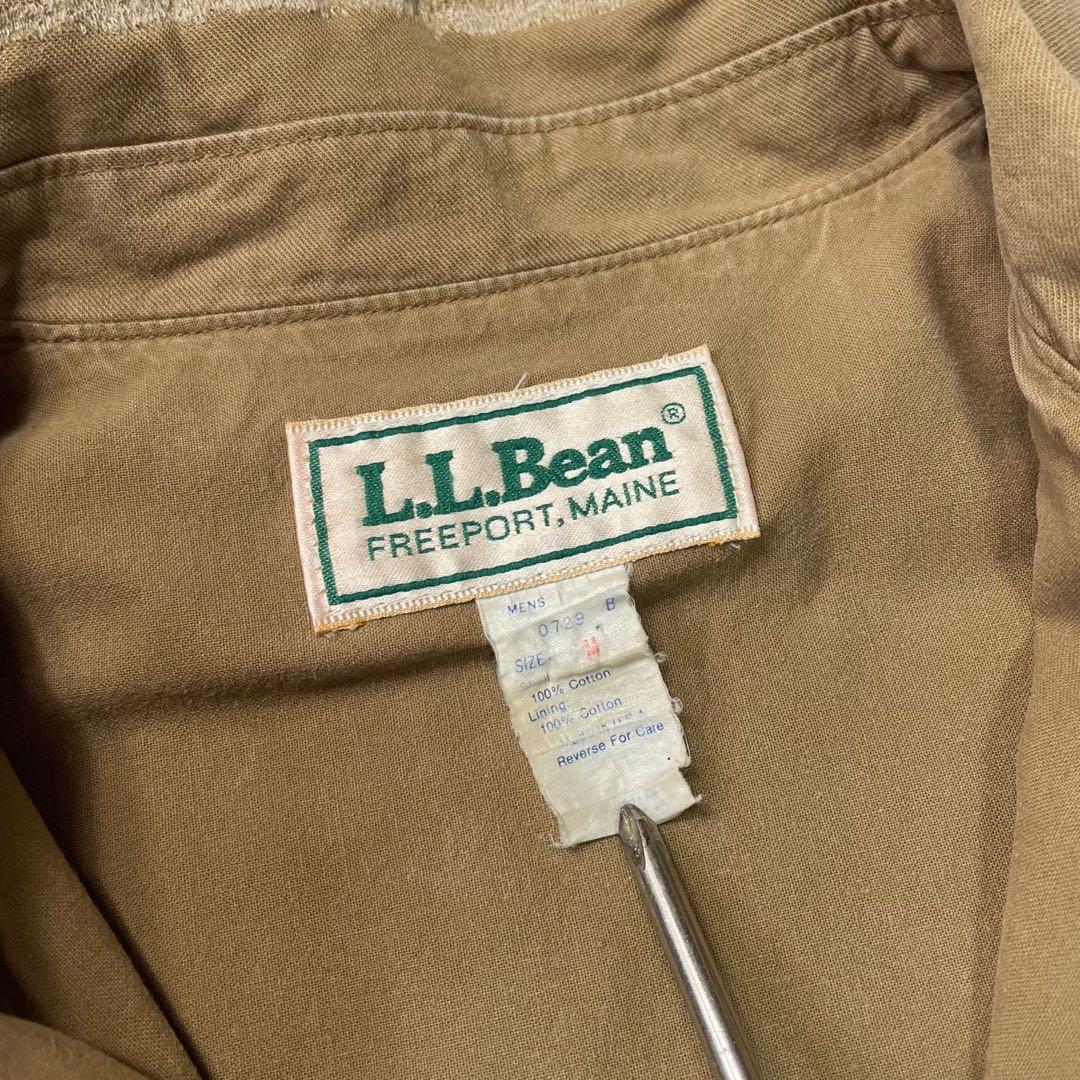 80’s L.L.Bean USA製 A-2 フライトジャケット コットン