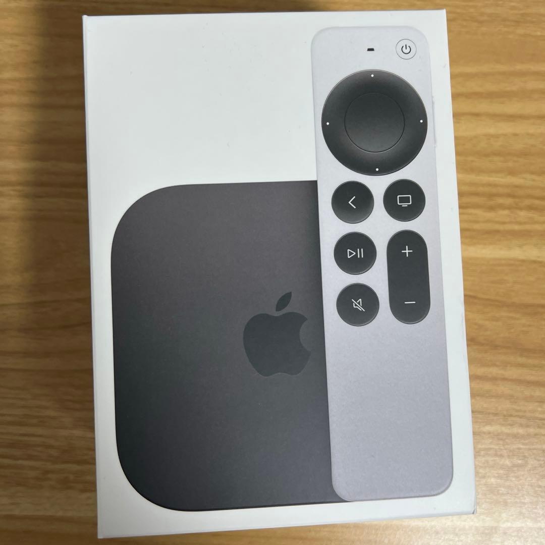 Apple TV 4K 128GB Wi‑Fi + Ethernet 第3世代 Apple TV 4K 3rd Gen. 128GB Media Streamer - Black, Wi-Fi +