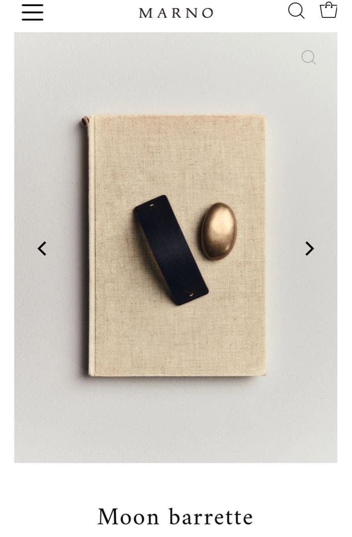 Marno Moon barrette マーノムーンバレッタ 丸林広奈 - メルカリ