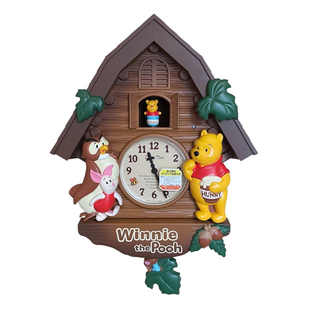 未使用】プーさん 振り子時計 SEIKO FW713B ディズニータイム - メルカリ