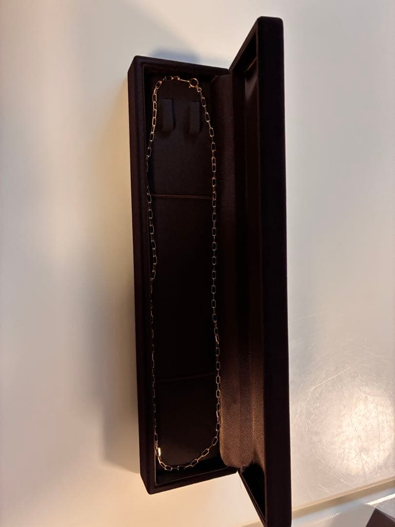 K18金50cm スモールミラーノネックレス 2.55mm ゴールドGOLD鎖屋