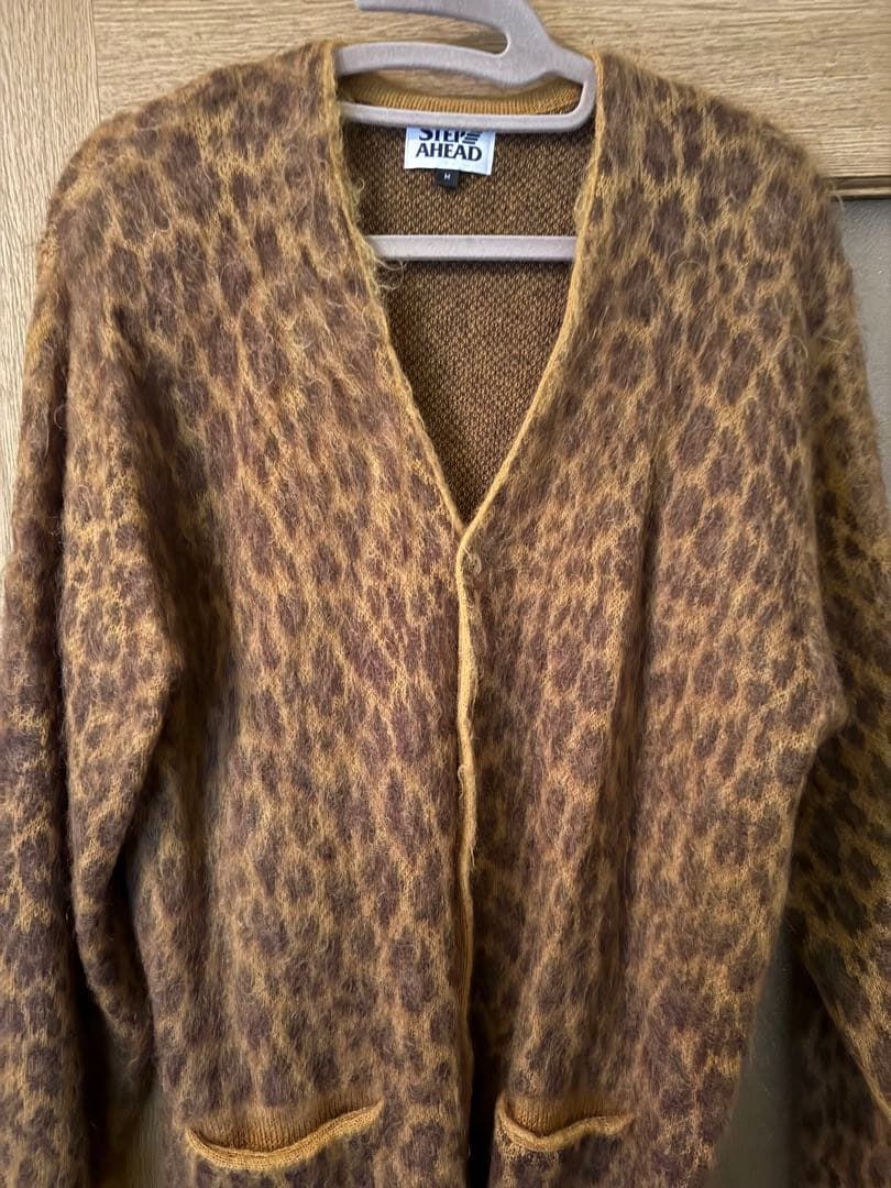 晴*れ様 STEP AHEAD モヘアカーディガン 国産】STEP AHEAD Mohair Cardigan W/Pocket Solid Color Version