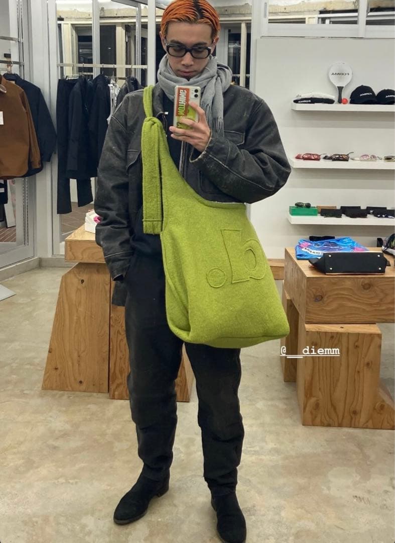 Diemm handmade wool bag - メルカリ