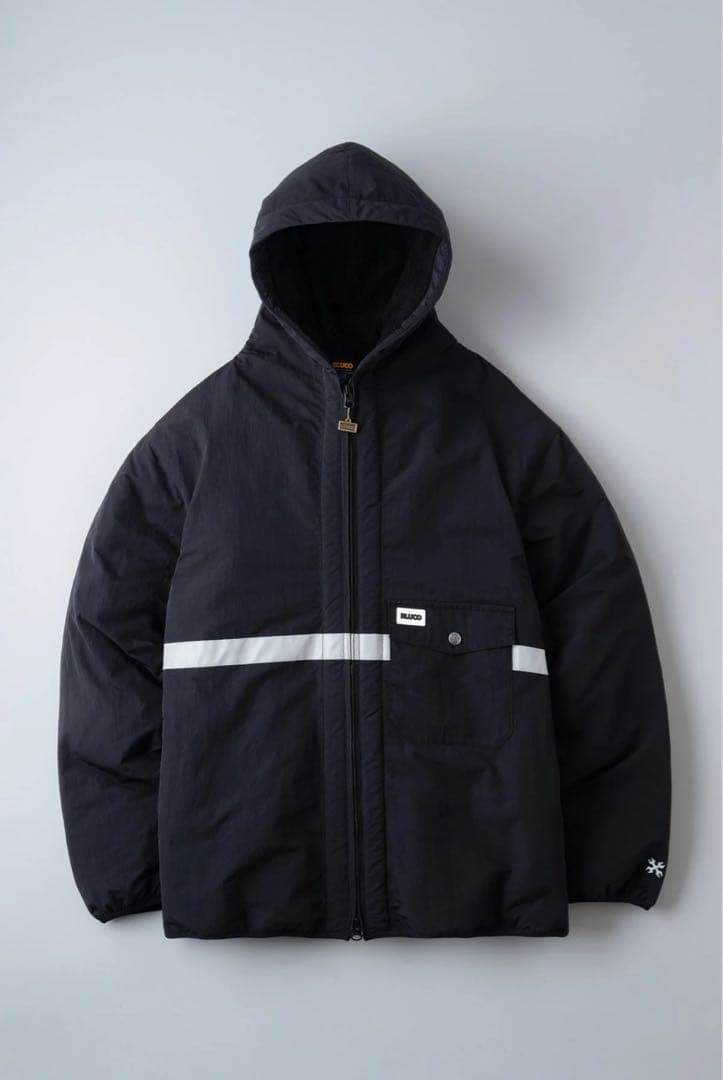 ジャケット・アウター BLUCO HOODED REFLECTOR JACKET BLACK HOODED REFLECTOR JACKET – BLUCO. INC