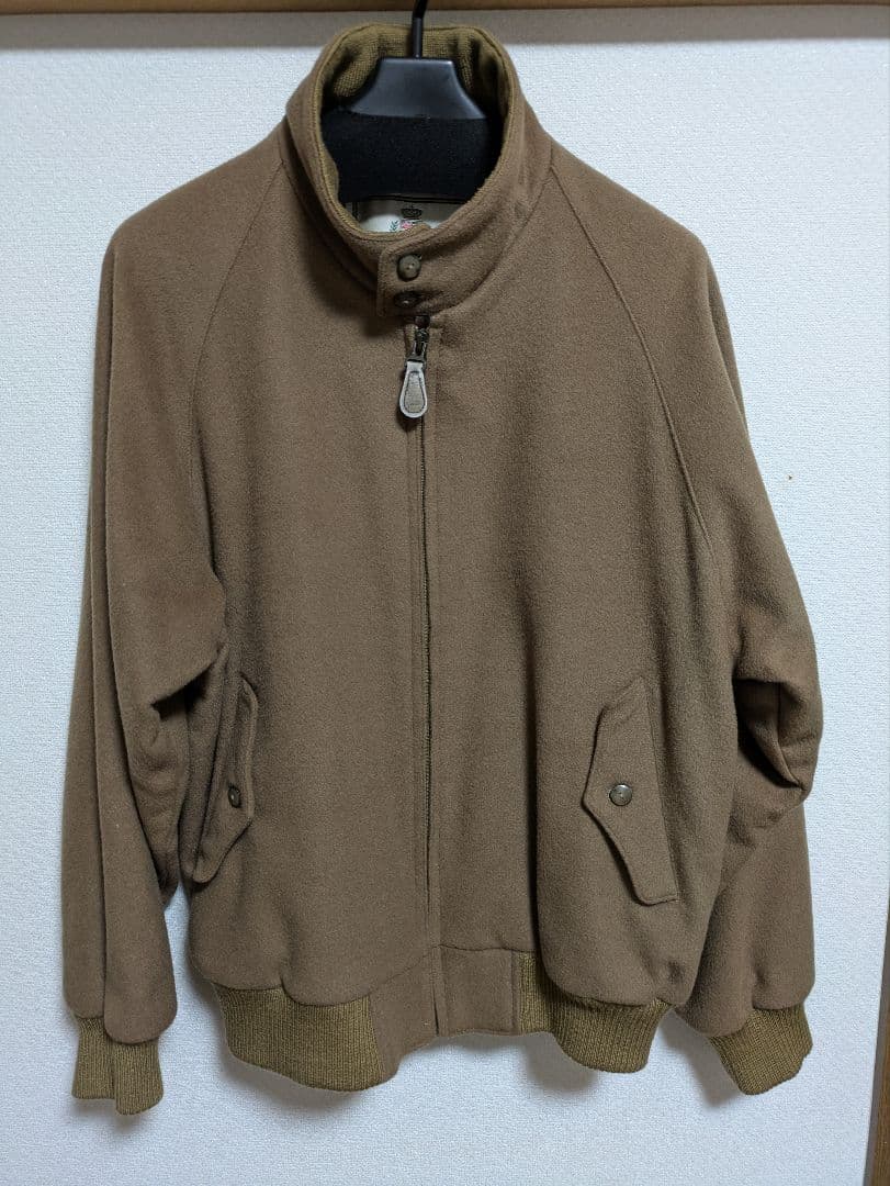 Graham Hill カシミヤ混 ハリントンジャケット - メルカリ