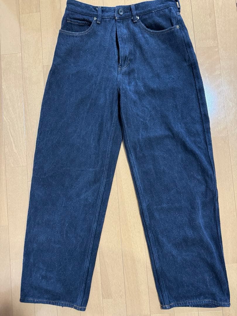 完売品】Cornier SILK NEP DENIM PANTS NAVY - メルカリ