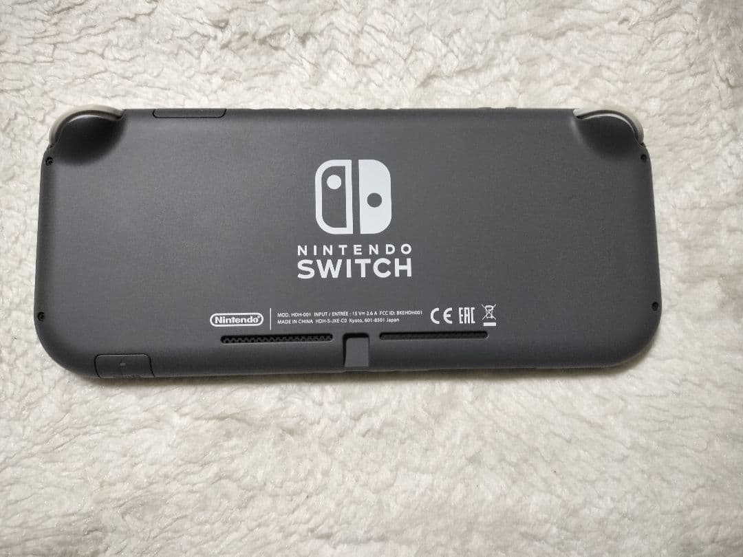 動作品Nintendo Switch Lite グレー 本体極良品 - メルカリ