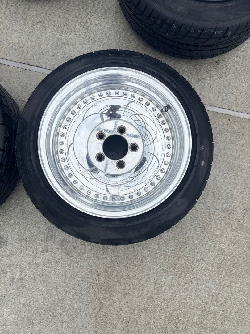 値下げ　希少　鍛造　深リム　15インチ　8.5j 5H114.3 エプシロン