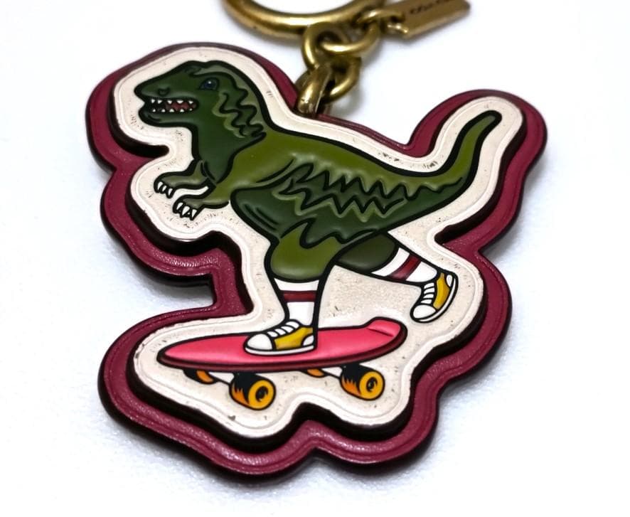 COACH コーチ 希少 スケボー レキシー チャーム／キーリング 40799