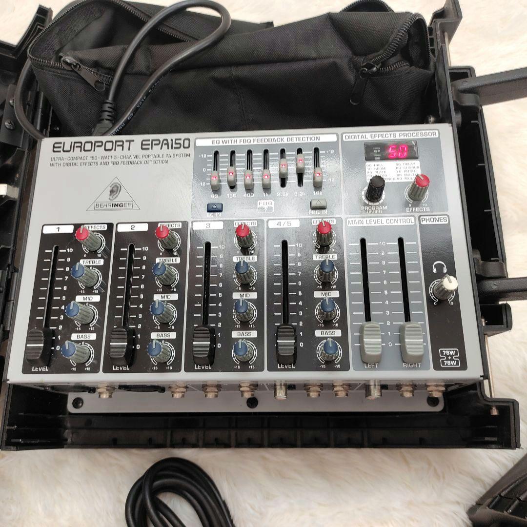 希少品】ベリンガー EPA150 PAシステム ミキサー スピーカー - メルカリ