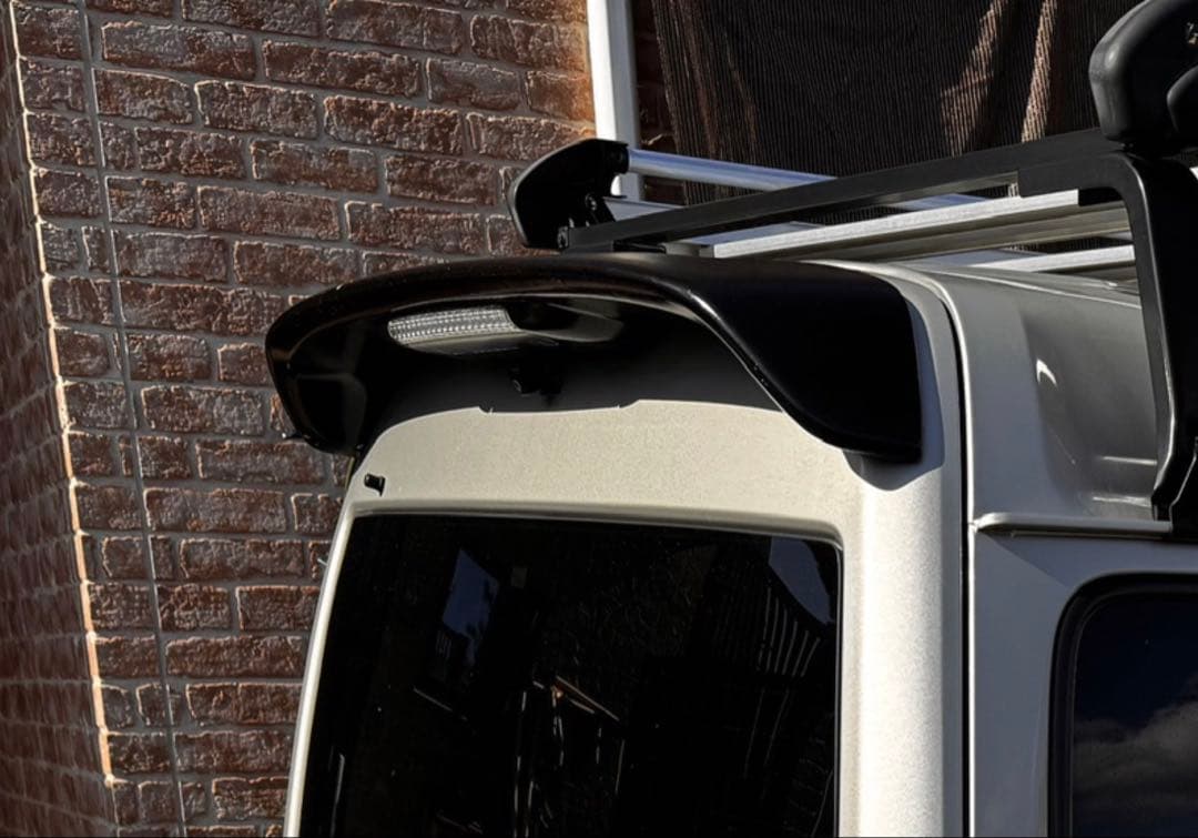 サンバー　ルーフスポイラー TV/TW ルーフスポイラー取付（スバル サンバー・TT/TV/TW）by うーさー