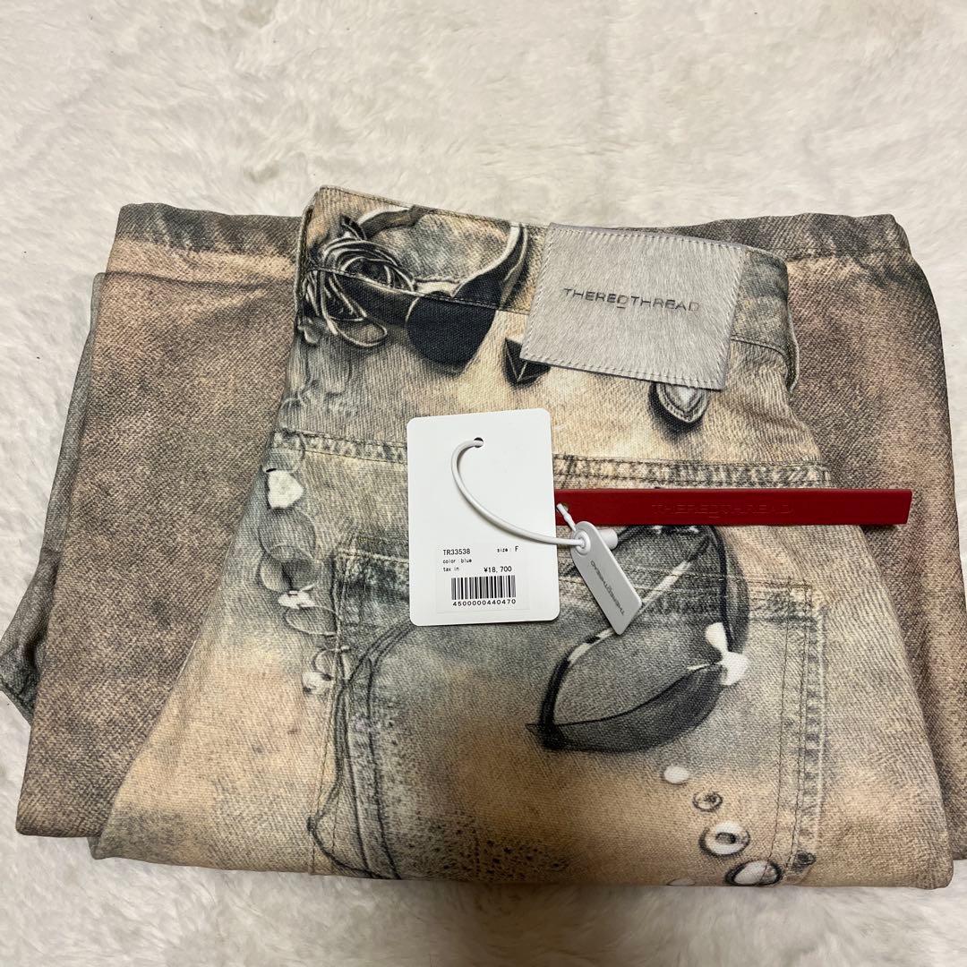 THEREDTHREAD S print denim1 toys - メルカリ