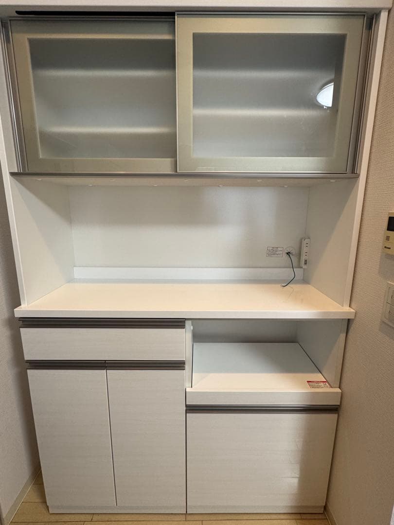 ニトリ　食器棚　リガーレ　2024年購入品　送料込み ニトリ 食器棚 リガーレ 2024年購入品 送料込み - メルカリ