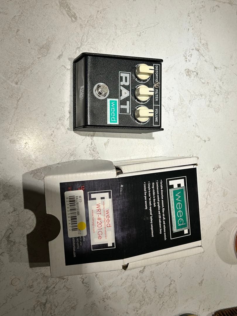 Weed RAT ギターエフェクター weed RAT mod / 2way Germa｜ミュージックランドKEY