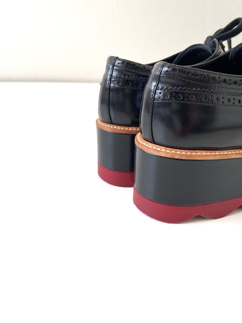 PRADA プラダ レースアップシューズ 38ハーフ 滝沢真紀子さん愛用