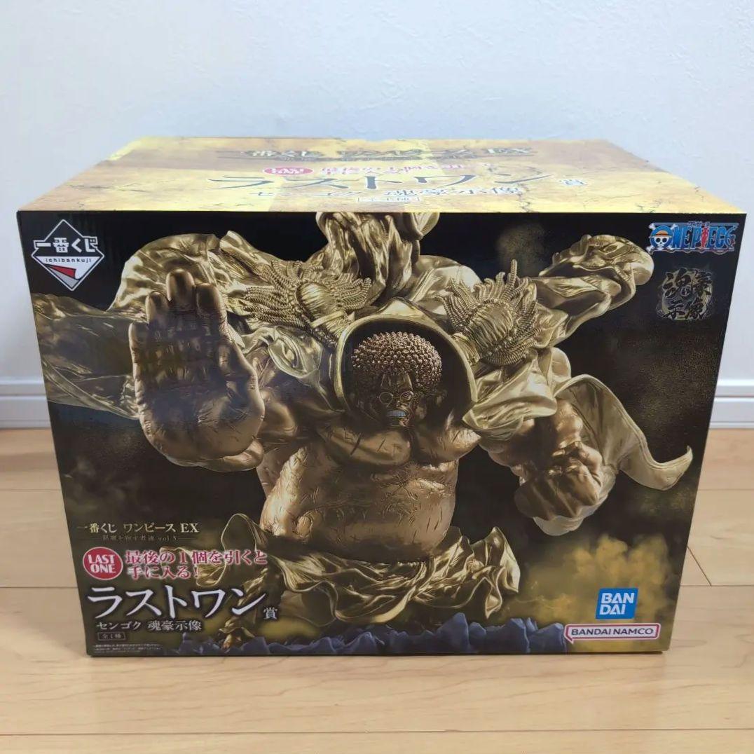 一番くじ ワンピース ラストワン賞 センゴク 魂豪示像 フィギュア