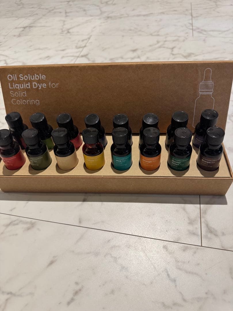 キャンドルワークス染料 16色セット - メルカリ