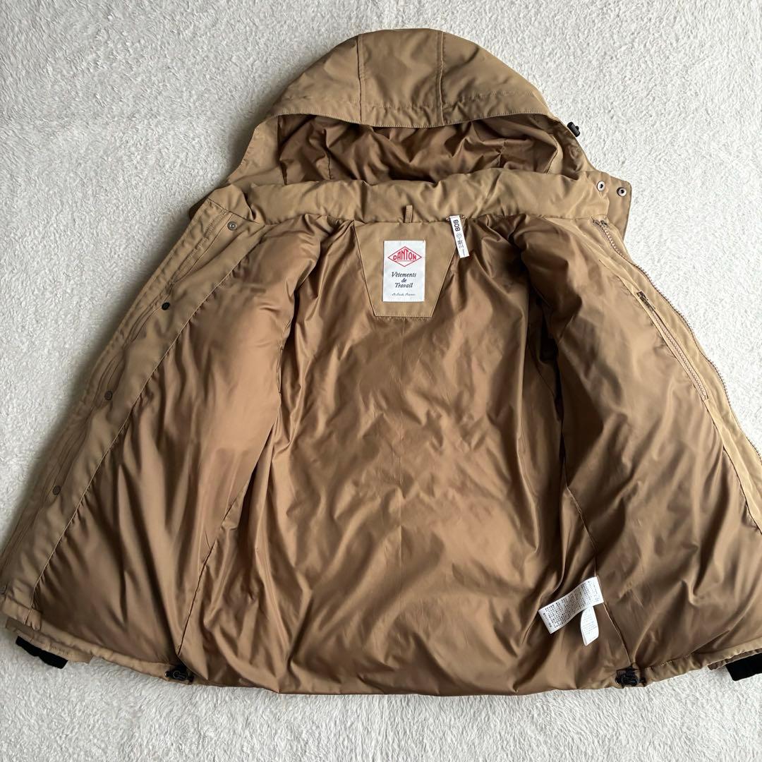 美品 ダントン ドアーズ別注 ダウンジャケット 36 フード付き